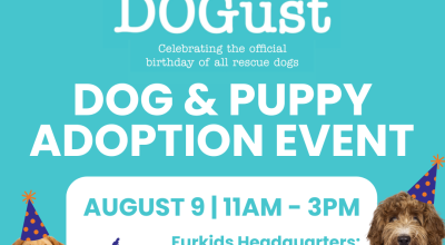 DOGust Dog and Puppy Adoption Event