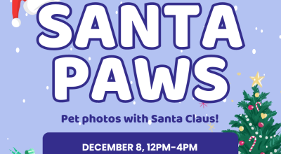 Santa Paws: Photos with Santa at Furkids!