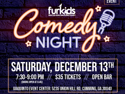 Furkids Comedy Night - December 13