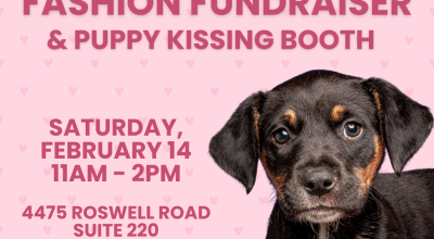 Puppy Kissing Booth & Fashion Fundraiser