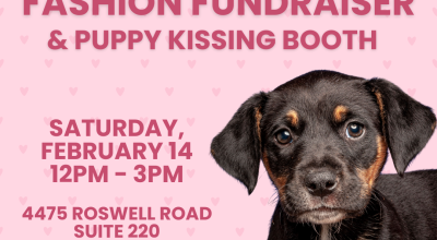Puppy Kissing Booth & Fashion Fundraiser