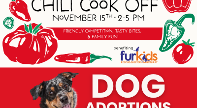Halcyon Chili Cook Off, Benefitting Furkids | November 15
