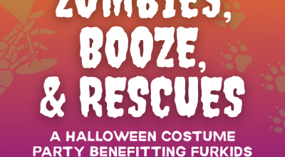 October 24th | Zombies, Booze, & Rescues: A Fundraiser for Furkids