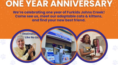 One Year Anniversary - Johns Creek Adoption Center Adoption Event!