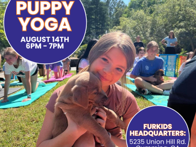 Puppy Yoga at Furkids (Aug 14th)